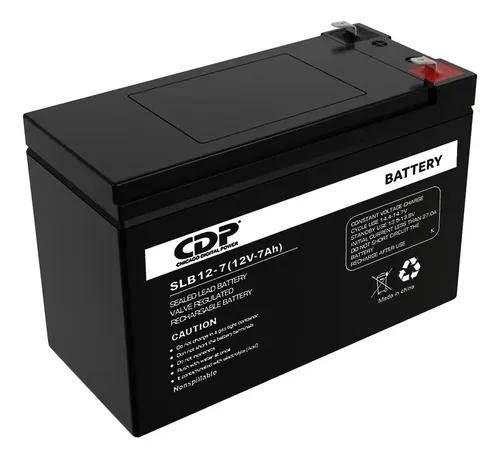 CDP SLB12-7 BATERIA DE 12 VOLTIOS 7 AMPERIOS CON TERMINAL F2 PLOMO