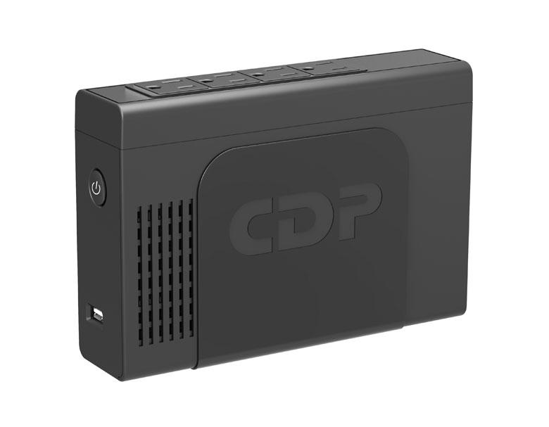 CDP LI-504 UPS DE 500VA 250WATTS BATERIA DE LITIO 4 TOMAS 2 BATERIA 2 SUPRESION DE PICOS