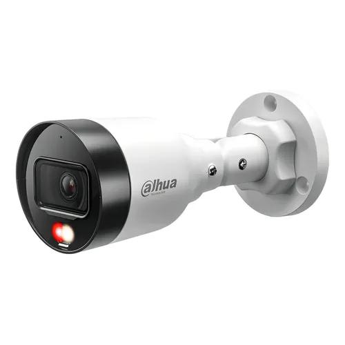 DAHUA DH-IPC-HFW1439S1-A-IL CAMARA IP TIPO BALA DE 4MP CON AUDIO  LENTE FIJO IR 30MTS DUAL LIGTH IP67