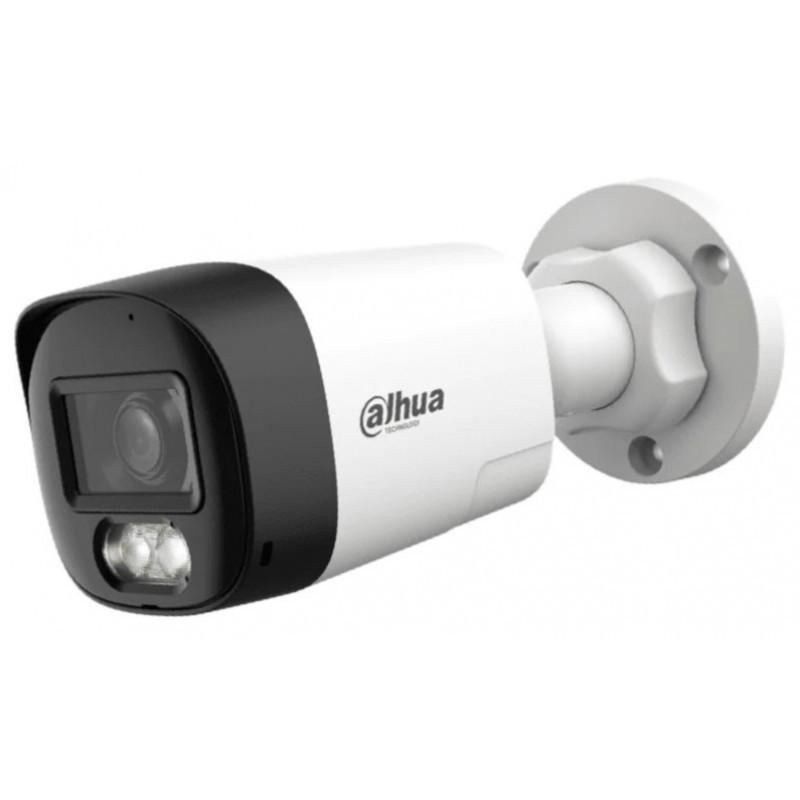 DAHUA DH-HAC-HFW1200RLN-IL-T CAMARA TIPO BALA 2 MP LENTE FIJO AUDIO 2 VIAS SMART DUAL LIGTH