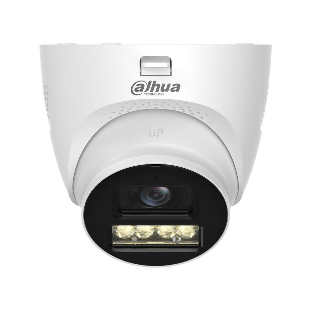 DAHUA DH-HAC-HDW1200TQN-IL-T CAMARA TIPO TURRET 2 MP LENTE FIJO AUDIO 2 VIAS SMART DUAL LIGTH
