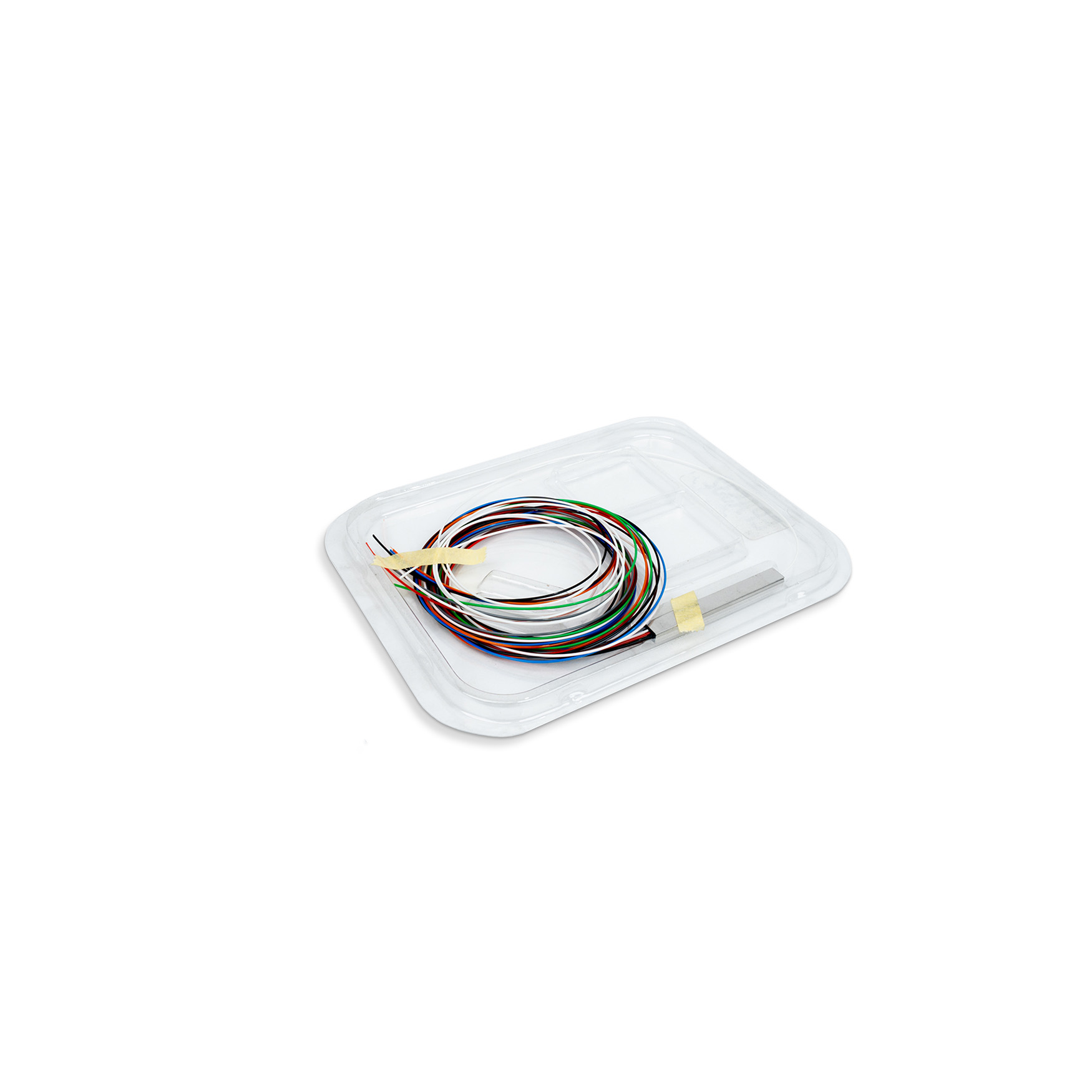 LINET PLC SPLITTER, MONOMODO 1X8 G657A1, 1 MTS, 900UM, SIN CONECTORES